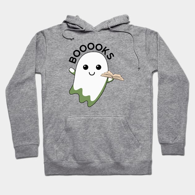 Ghost Books Hoodie by oneduystore